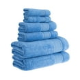 thumbnail image 4 of Halley Bath Towels 6-Piece Set - 100% Turkish Cotton Ultra Soft, Absorbent Bathroom Towels - Machine Washable - Dark Blue, 4 of 4