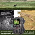 thumbnail image 3 of 12MP Wildlife Trail Camera Outdoor Night Vision Motion Detection Waterproof Hunting Camera, 3 of 9