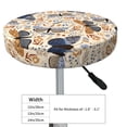 thumbnail image 4 of Susaid Butterflies Print Elastic Bar Stool Cover Personalized Washable Stool Cover for Barbershop Home Bar Kitchen-12 inch, 4 of 7