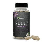 KaraMD Sleep Guard Natural Melatonin Supplement for Insomnia, 30 Servings