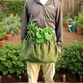 thumbnail image 4 of Garden Harvesting Apron: Canvas Harvest Gardening Apron Waist Belt for Weeding,Vegetables,Fruits,Berry Picking,Gathering Eggs, 4 of 8