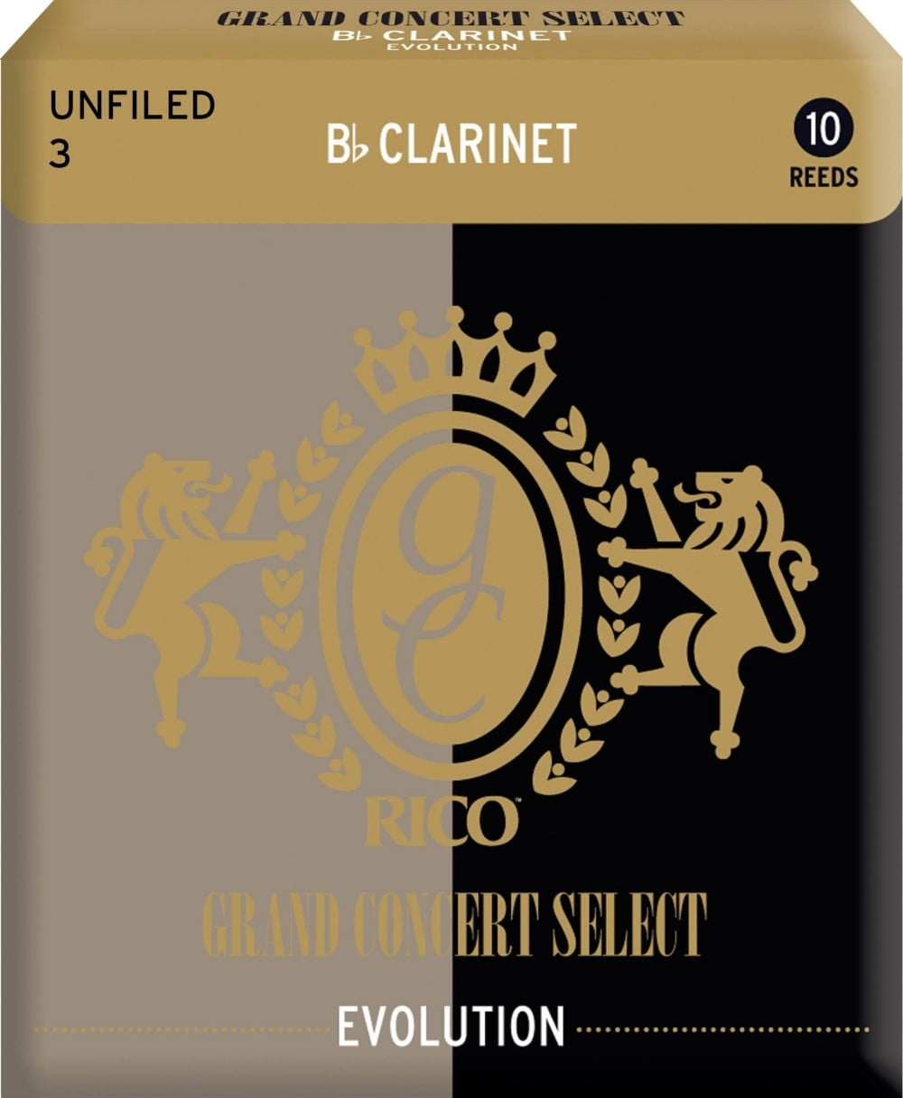 Grand Concert Select Evolution Clarinet Reeds Strength 3