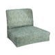 thumbnail image 2 of Funda para asiento de silla con respaldo corto, funda para taburete de mostrador para banquetes de restaurante Verde oscuro, 2 of 8