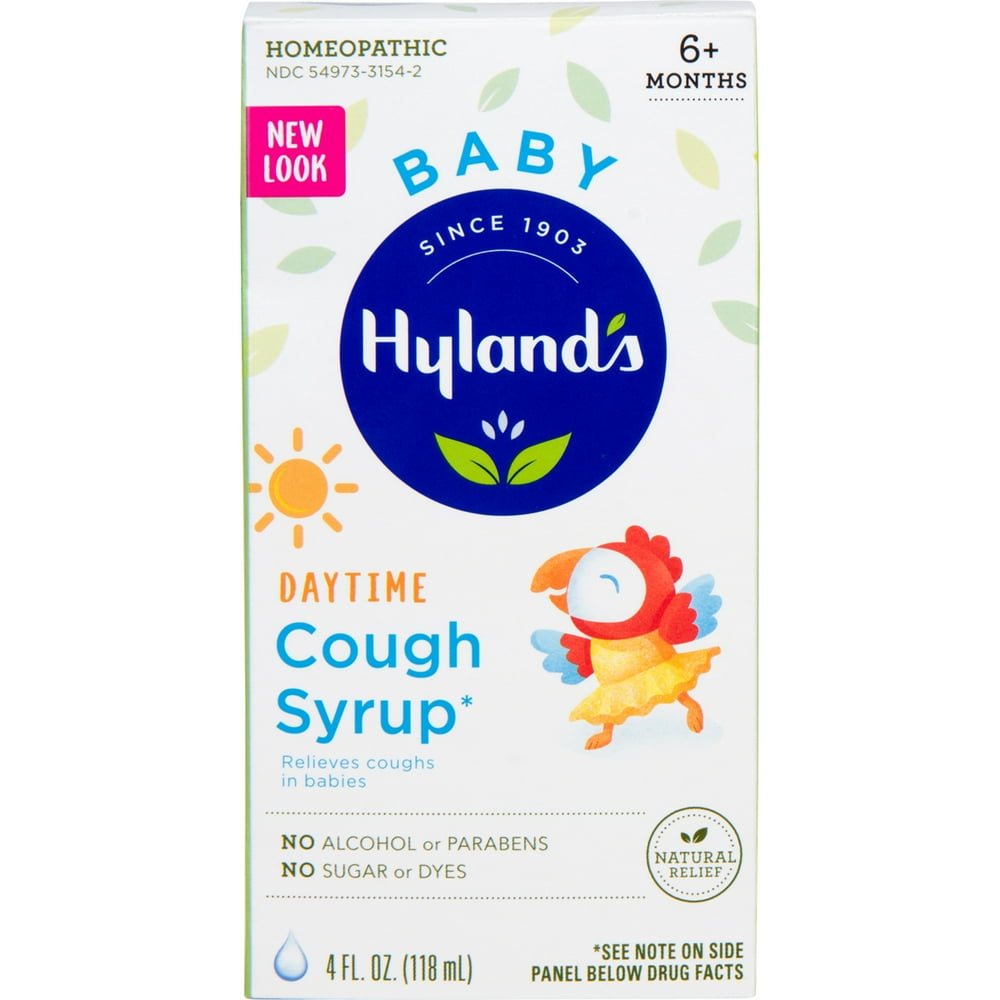 Hyland's 4 Kids Cough Syrup w/100 Natural Honey, Natural Relief of
