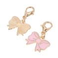 thumbnail image 4 of Accesorios de zapatos de moda con 6 piezas de encantos para cordones de zapatos en tono rosa y dorado, 4 of 5