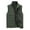 Green Cargo Vest for Men, variant on Mens Cargo Vest Sleeveless Clothes Fashion 2025 Trendy Classic Solid Coat Stand Collar Jacket Padded Design Casual Workout Khaki XL