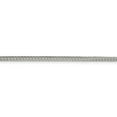 thumbnail image 3 of 925 Sterling Silver 2.5mm Diamond-cut Round Franco Chain 24 Inch, 3 of 5