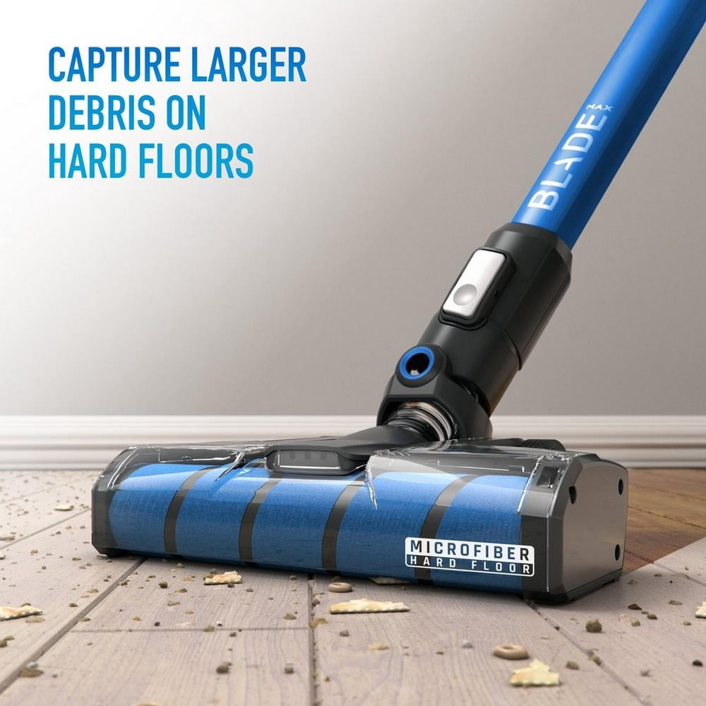 Hoover ONEPWR Blade Max Hard Floor, Cordless Stick Vacuum Cleaner Lightweight Blue BH53353V