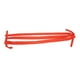 thumbnail image 1 of Envoltura de cola de caballo multifuncional, protector de cola de caballo de 3 tubos, bolsa de cola ligera y transpirable para granja casera, color rojo, 1 of 8