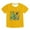 AB4 Yellow, variant on Dinosaur Print Tops For Kids Short Sleeve Crew Neck Shirts Cute Breathable Boys Children'S Summer Clothes 4-5 Years