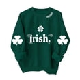 thumbnail image 1 of Chandail de la Saint-Patrick pour Femmes, T-Shirt à Manches Longues Col Rond Imprimé Saint-Patrick, Haut de Mode pour Tenue Décontractée, Fête de Vacances, 1 of 4