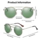 thumbnail image 2 of Sunglasses, polarized round sunglasses glasses circle retro sunglasses hippie specs sung, 2 of 3