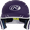 Purple/White, variant on Rawlings Mach 2-Tone Matte Baseball Helmet