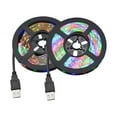 thumbnail image 1 of EIMELI USB LED RGB Bande Lumineuse avec Télécommande Infrarouge TV Fond Rétroéclairage Flexible Lampe Ruban, 1 of 9