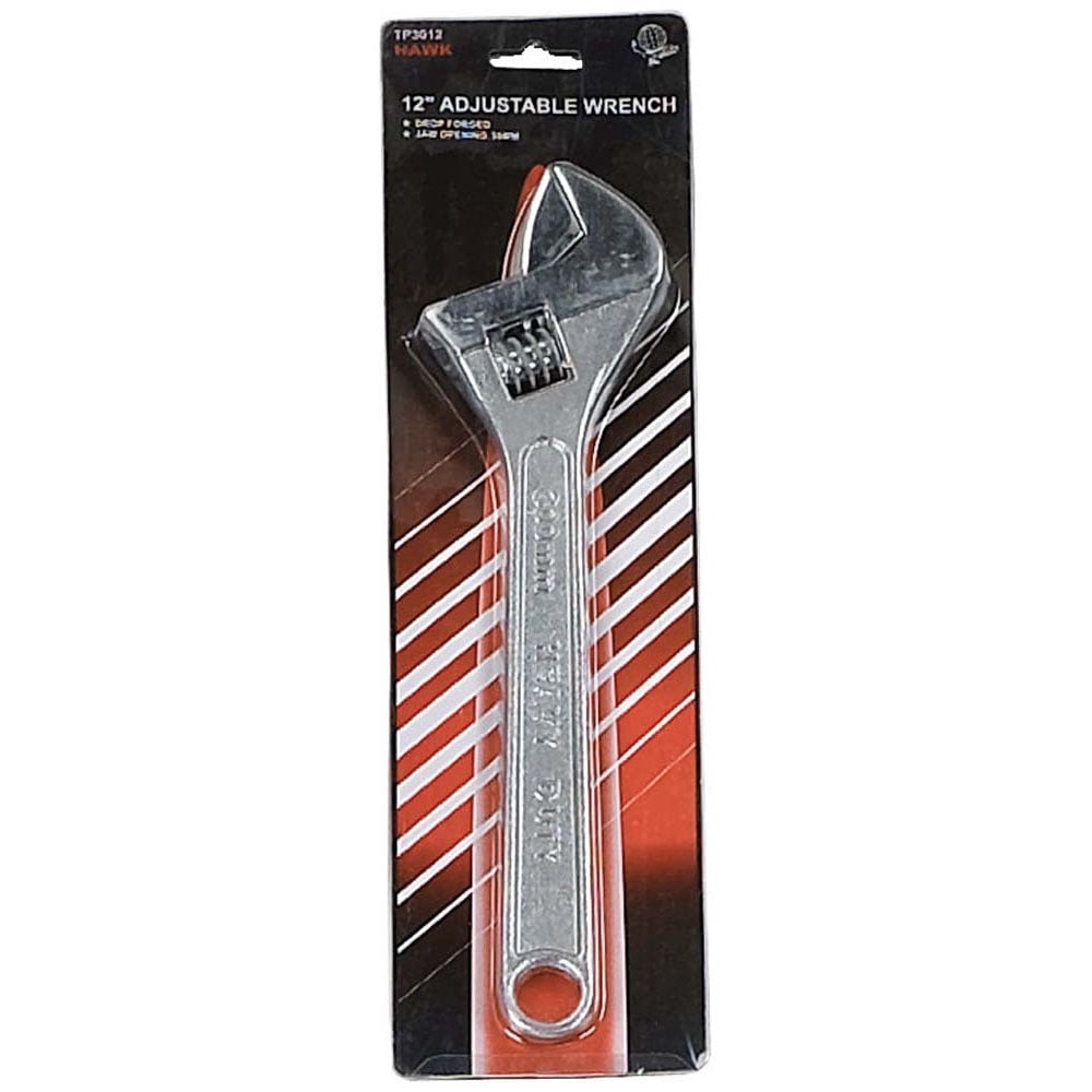 12 Inch Chrome Adjustable Wrench - TP-03012-86