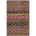 thumbnail image 2 of SAFAVIEH Cedar Brook Josephina Southwestern Cotton Area Rug, Brown/Multi, 4' x 6', 2 of 8