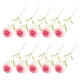 thumbnail image 5 of Flores artificiales Wosthever Clavel con ramo de hojas verdes 10 piezas, 5 of 6