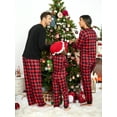 thumbnail image 4 of Avidlove Matching Family Christmas Pajama Sets Womens Mens Kids Pjs Long Sleeve Sleepwear Holiday Lounge Sets, 4 of 8