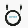thumbnail image 3 of FITE ON 5ft Mini USB Sync Cord Cable Replacement for Rand Mcnally Intelliroute TND-720 TND-720A GPS, 3 of 5