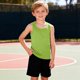 thumbnail image 4 of Paquete de 5 Camisetas Interiores de Verano para Niño, Camisetas sin Mangas para Niño, Cuello Redondo, Algodón Suave, Racerback, Multicolor, 3 Años, 4 of 8