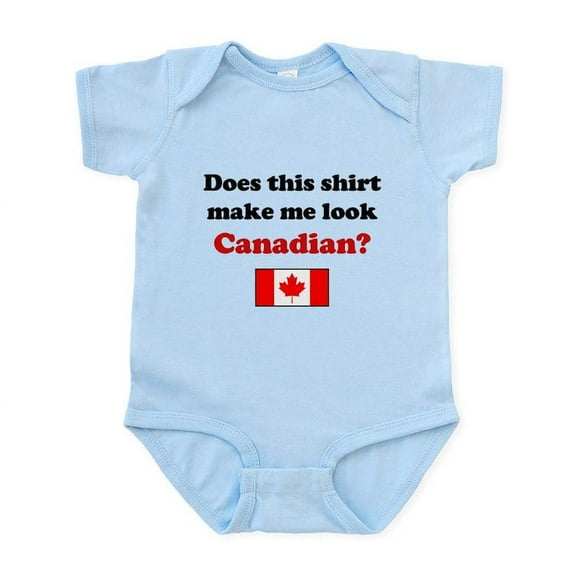 CafePress - Make Me Look Canadian Infant Bodysuit - Baby Light Bodysuit, Size Newborn - 24 Months