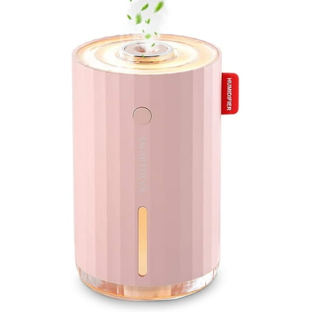 TESNN Mini Humidifier, 280ml Small Desk Humidifier, USB Personal ...