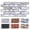 Large Brick-E-1-1, variant on Faux Brick 3D Wall Panels Large Brick-E-1 1 Count