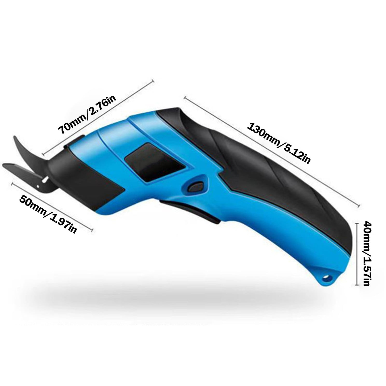 Cordless Electric Scissors Fabric Cutter for Crafts, Box, Sewing, Carpet, & Scrapbooking - Heavy Duty Rotary Shears Metal Cutting Tool - Automatic Cardboard Cutter Fabric Scissor