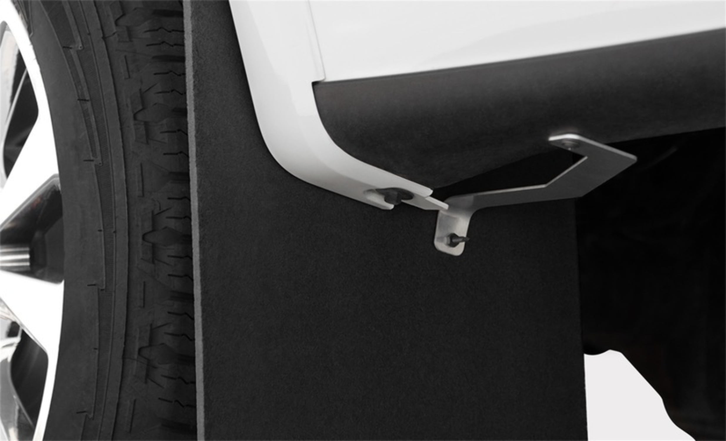 Rockstar Mud Flaps 4000570 ROCKSTAR Mud Flap; Splash Guard; For Use w/Pickups/SUVs; 12 in. Wide x 24 in. Long; Set Of Two;