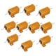 thumbnail image 5 of Juego de 10 Resistencias de Potencia Doradas de Aluminio 25W Estabilidad 47 Ohmios - Alta calidad y durabilidad garantizadas, 5 of 8
