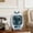Blue, variant on Partheme Cooling Mist Fan Rabbit Shape, 3 Speed USB Rechargeable, 1200mAh Battery 270ml Water Tank, Cools to 8-12°C, Desktop Office Humidifying Hydrating Fan, Green