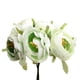 thumbnail image 2 of Rose Buds Flor Artificial Nupcial Ramo Hecho en hogar Decoración De Bricolaje Verde pálido Soledad Flores artificiales de la seda de Rose, 2 of 8