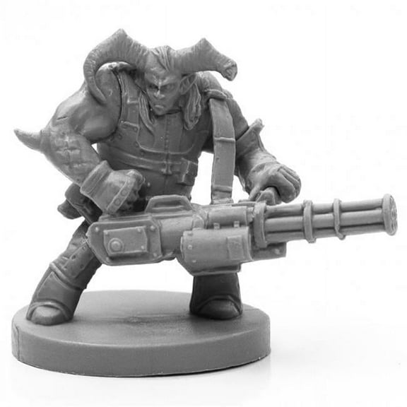 Caine Cyber Troll Miniature 25mm Heroic Scale Figure Bones Black Reaper Miniatures