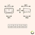 thumbnail image 7 of Stud-Mount LED Trailer License Plate Lights [DOT/SAE Certified] [IP67 Waterproof Rated] [Ultra-Durable] License Tags for Trailers, RVs, Trucks & Boats - Black Housing, 7 of 7
