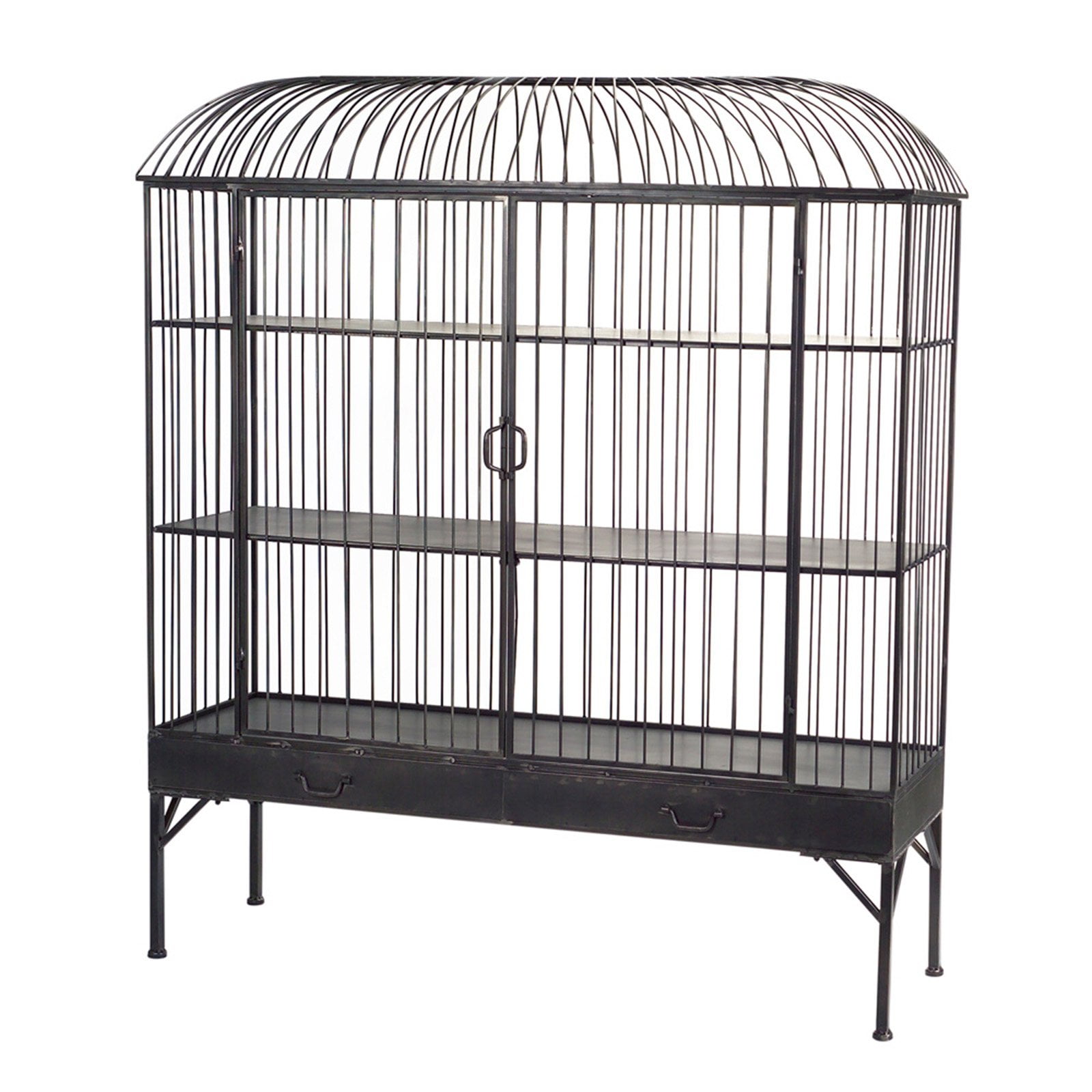 Melrose International 3 Shelf Bird Cage Display