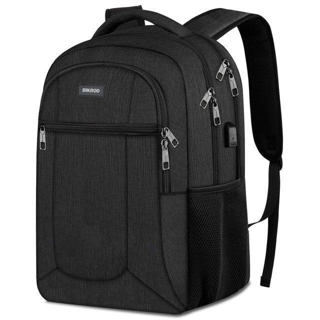 Mochila escolar BIKROD para adolescentes, hombres y mujeres, portátil 15.6