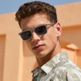 thumbnail image 2 of Gafas de Sol CARFIA Retro Polarizadas UV400 para Hombre Cristal Azul, 2 of 9