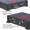 thumbnail image 2 of Amplificador BOSS Audio Systems R1004 Riot Series de 4 canales, 2 of 9