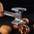 thumbnail image 2 of Stainless Steel Double-sided Meat Tenderizer - Meat Tenderizer Hammer Mallet Tool for Pounding Beef, Steak, Chicken, Pork, 2 of 5