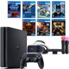 PlayStation VR Start Bundle 10 Items:VR Start Bundle PS,PS4 Call of Duty Black Ops 4,6 VR Game Disc Until Dawn,Rush of Blood,EVE: Valkyrie, Battlezone,Batman:Arkham VR, DriveClub,Battlezone