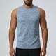 thumbnail image 1 of Ceisia Men's Slim Fit Sleeveless Crew Neck Tank Top Distressed Mottled Print Performance Sports Top Blue L Gifts, 1 of 9