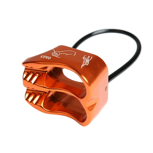 Soidarity Dispositivo portátil Belay Rappel Anti-torsión Anillo de seguridad Dispositivo Belay Escalada al aire libre Mosquetón Equipo de escalada Escalada naranja Soidarity OD000485-03