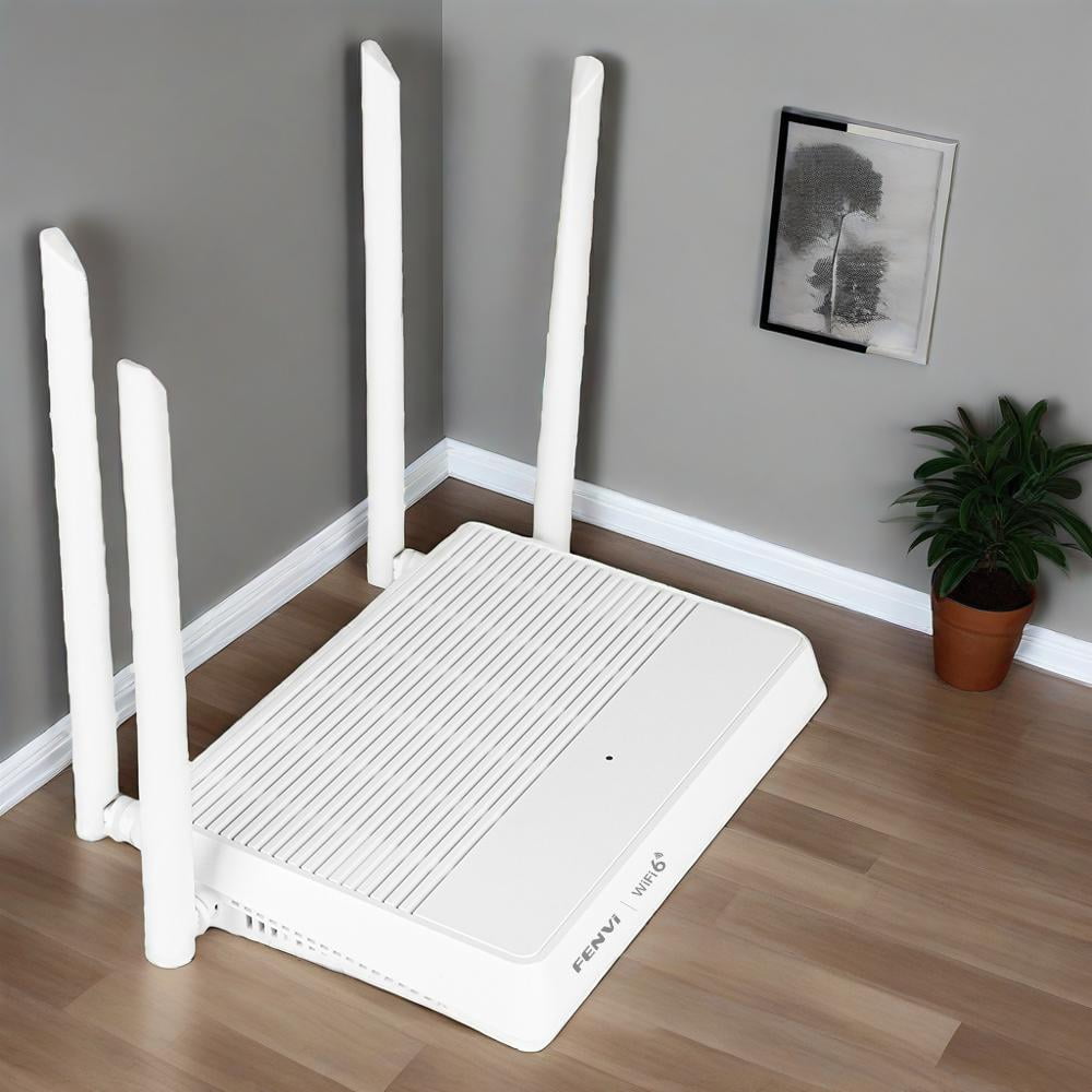Fenvi AX3000 Wi-Fi 6 Dual-Band Mesh Router with Gigabit Antennas for Home