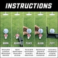 thumbnail image 3 of Herramienta de ayuda para poner marcas de pelota de golf, roja, 3 of 6