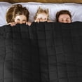 thumbnail image 5 of Teler Weighted Blanket for Adult (20lbs 60.2"x80.2" Queen Size Black) ,Cooling Breathable Heavy Blanket, 5 of 15