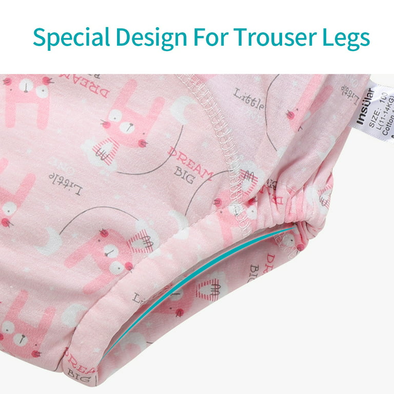 Can Be Reused Permanent Washable Adult Baby Potty Diaper Training Underwear  ABDL Incontinence Waterproof Training Incontinence Booster Pads Pants 2