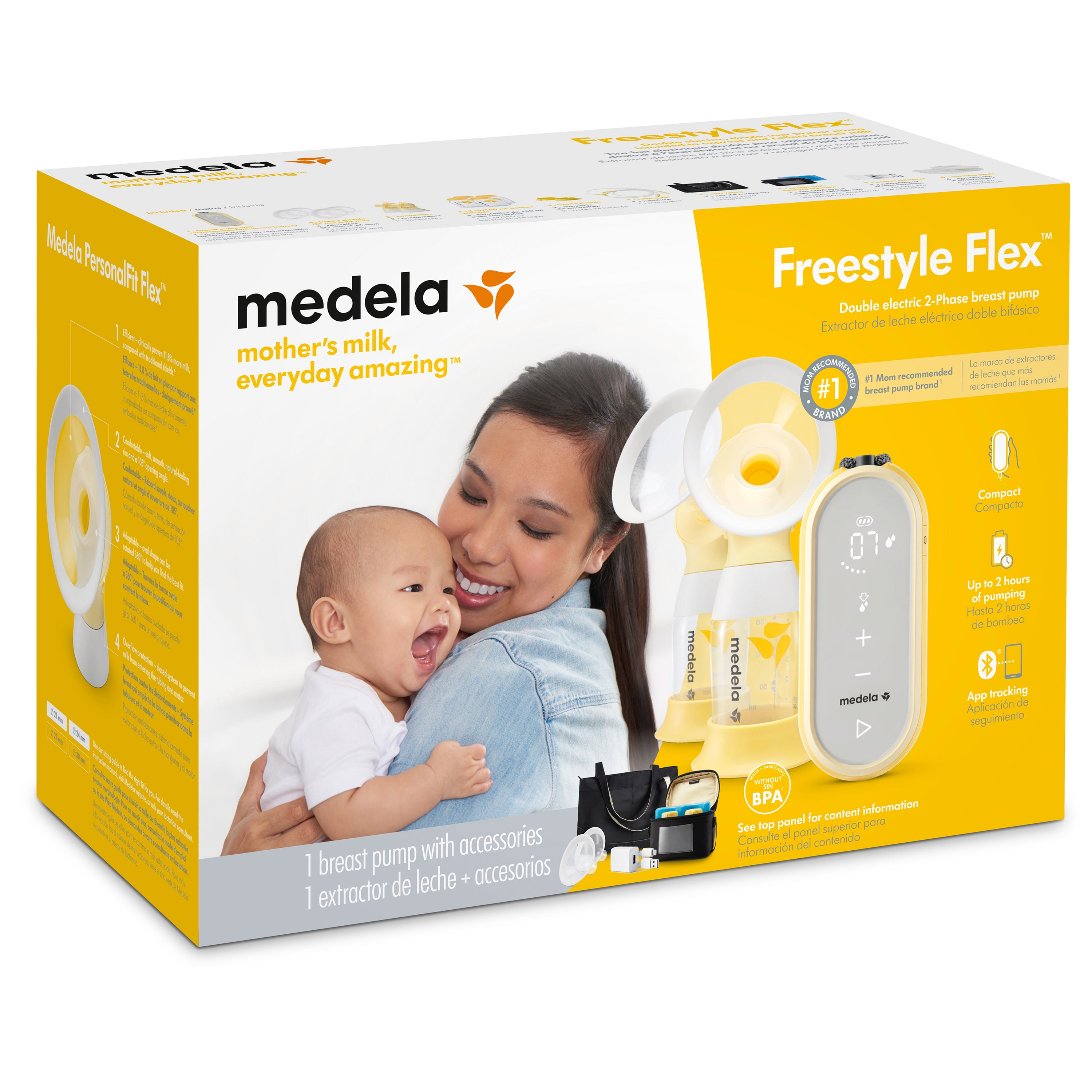 Medela Freestyle Mobile Double Electric Breast Pump Solution Set