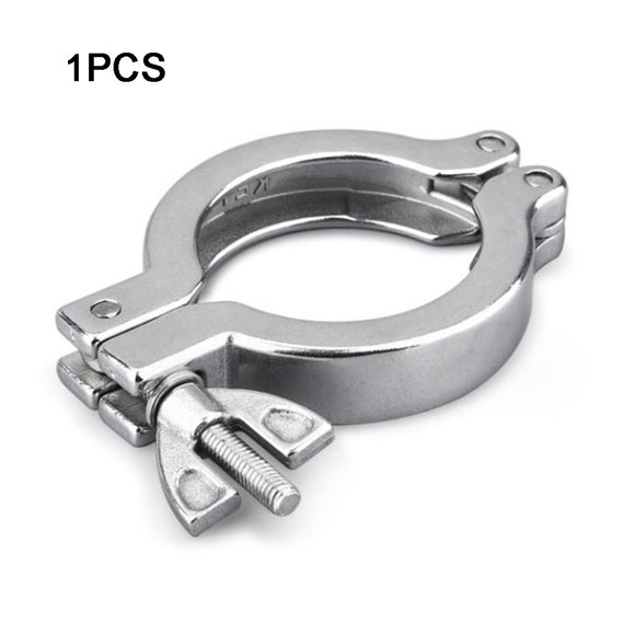 KF16-KF50 Vacuum Clamp Aluminum Alloy Clamp + Bracket +Rubber Ring Vacuum Clam