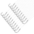 thumbnail image 1 of Uxcell 4# Pequeños Ganchos de Pesca con Línea de 45cm, Rigs de Doble Gancho de 0.41x0.28 Pulgadas con Gancho de Espina, Tono Plateado 20Pcs, 1 of 5