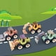 thumbnail image 1 of 4pcs Juguete Construcción Car Roller Bulldozer Excavadora Vehículos perfke Juguetes de construcción, 1 of 9